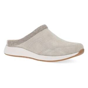 NEW DANSKO women's claudia slip on in stone suede